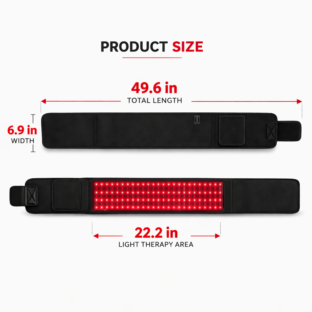 Red630™ HeatWave Flex – Red Light Therapy Recovery Pad (Small)