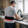 Red630™ HeatWave Flex infrared therapy recovery belt with red and near-infrared light for muscle relief and pain management.